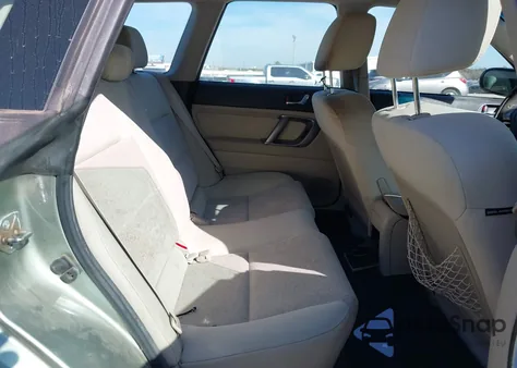 2009 Subaru Outback 2.5I z USA, uszkodzony, nr VIN 4S4BP61C396342712